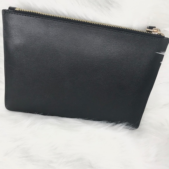 🖤 NEW MICHAEL KORS 🖤 BLACK CLUTCH STUD ELLIS - Picture 4 of 6